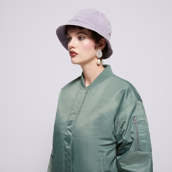 Kurtka zimowa damska VANS KURTKA BENNETT BOMBER vn000hjf1ci kolor zielony