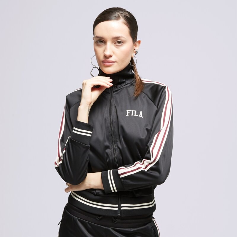 FILA BLUZA Z KAPTUREM STRIPE PLY JKT BK/PK