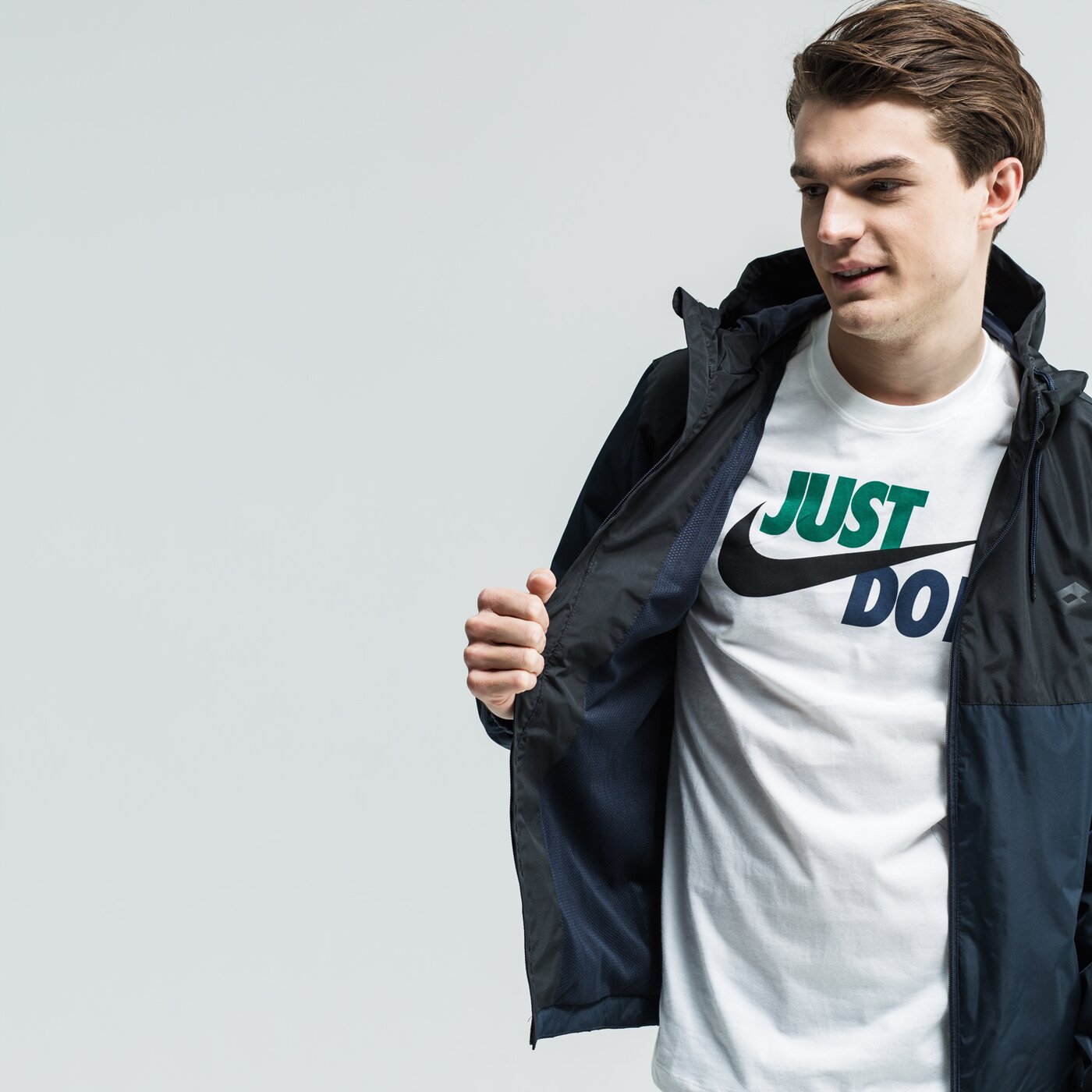 Kurtka przejściowa męska LOTTO KURTKA CAPACCIO lo19kum19002 kolor granatowy