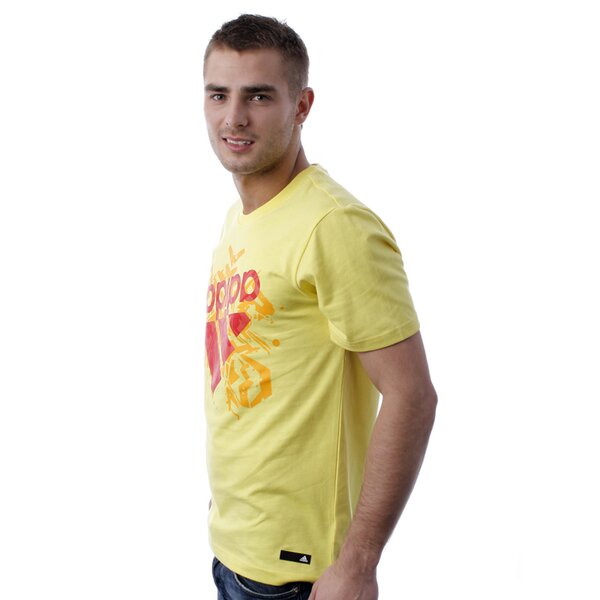 Koszulka męska ADIDAS T-SHIRT TWIST.IT TEE x27744 kolor żółty