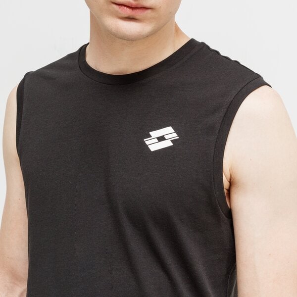 Tank top męski LOTTO TANK DINAMICO IV SL CO 215558-1cl kolor czarny