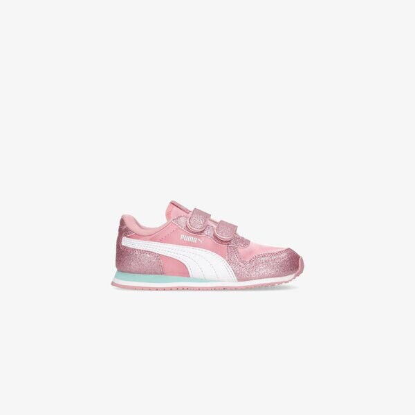 Buty dziecięce PUMA CABANA RACER GLITZ V INF 37098609 kolor różowy