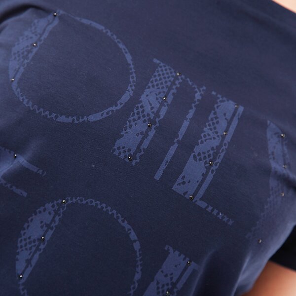 Koszulka damska LOTTO T-SHIRT LIVIA ST q9528 kolor granatowy
