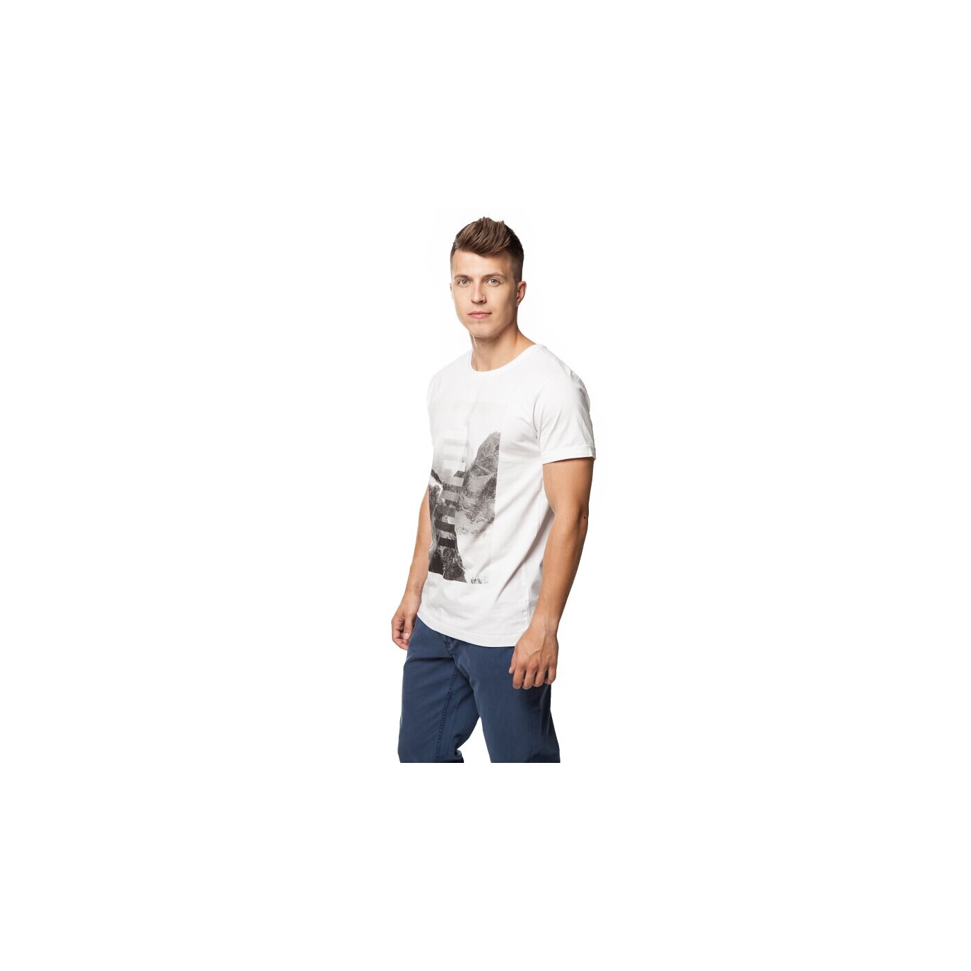 Koszulka męska FEEWEAR T-SHIRT VIRETE fw35tsm06001 kolor biały