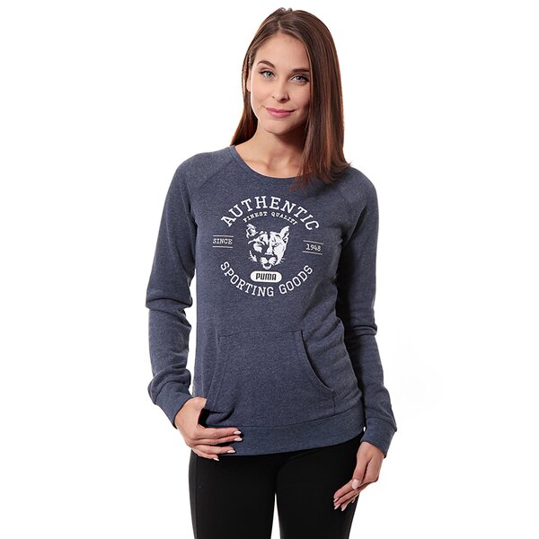 Bluza damska PUMA BLUZA FUN ATHLETICS CREW SWEAT 82991406 kolor szary