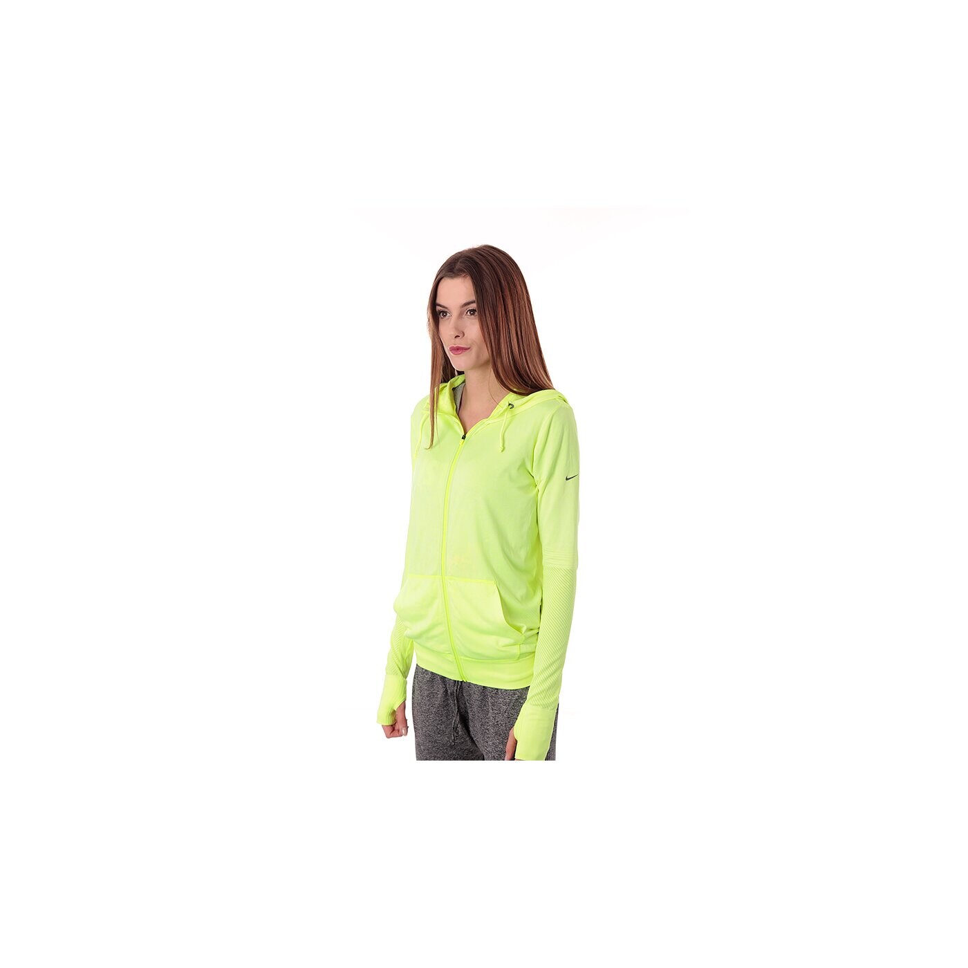 Bluza damska NIKE BLUZA NIKE EPIC DF KNIT HOODY 589295702 kolor żółty
