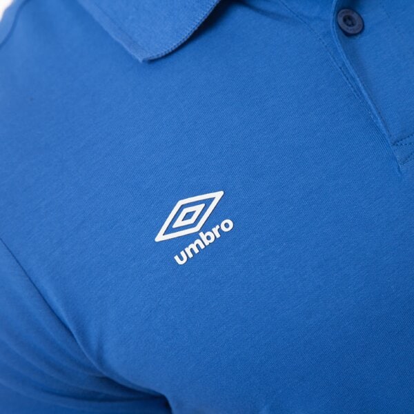 Koszulka polo męska UMBRO POLO JERSEY 62294u070 kolor niebieski