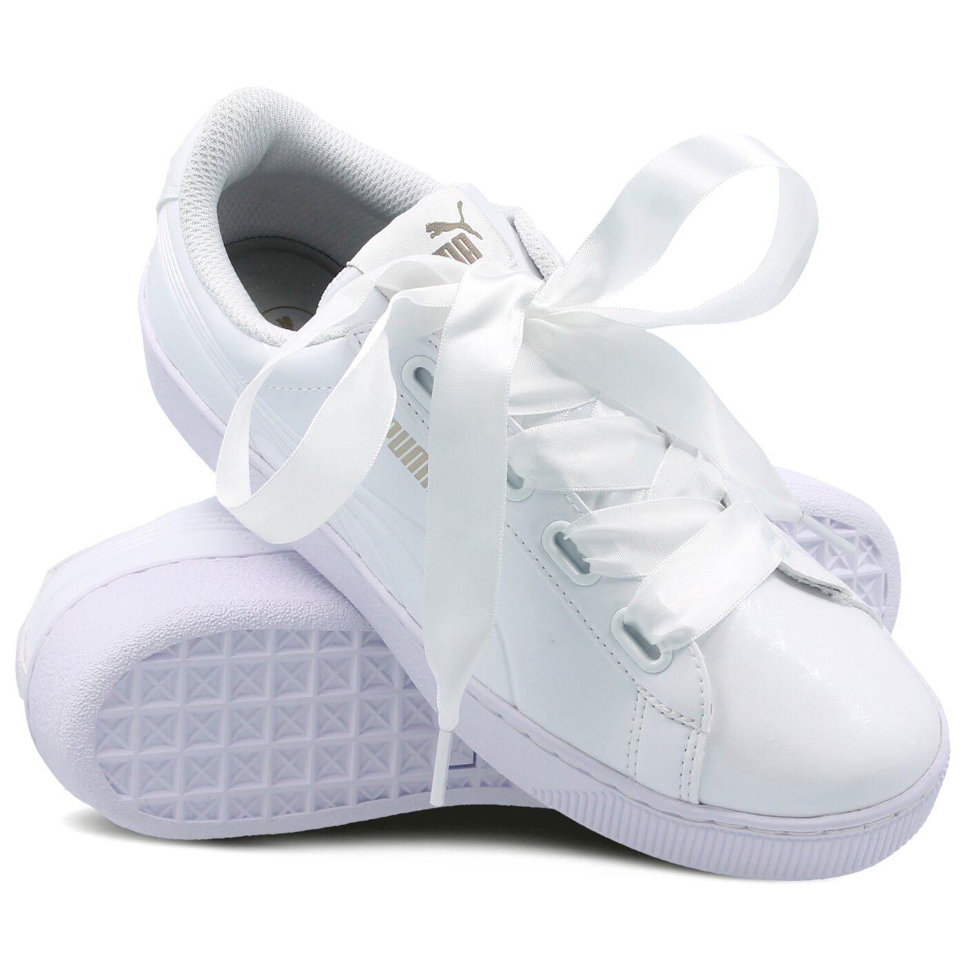 Buty sportowe damskie PUMA VIKKY PLATFORM RIBBON P 36641902 kolor biały