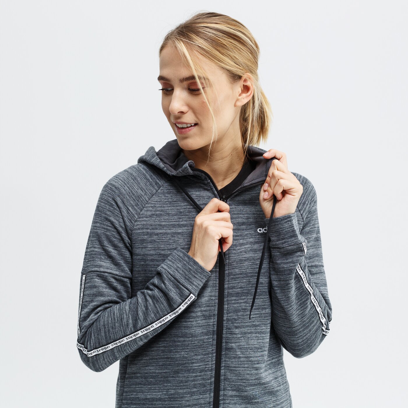 Bluza damska ADIDAS BLUZA W XPR FZ ei5506 kolor szary