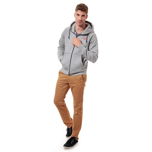 Bluza męska NIKE BLUZA AW77 FLC FZ HOODY -LOGO 26 620988063 kolor szary