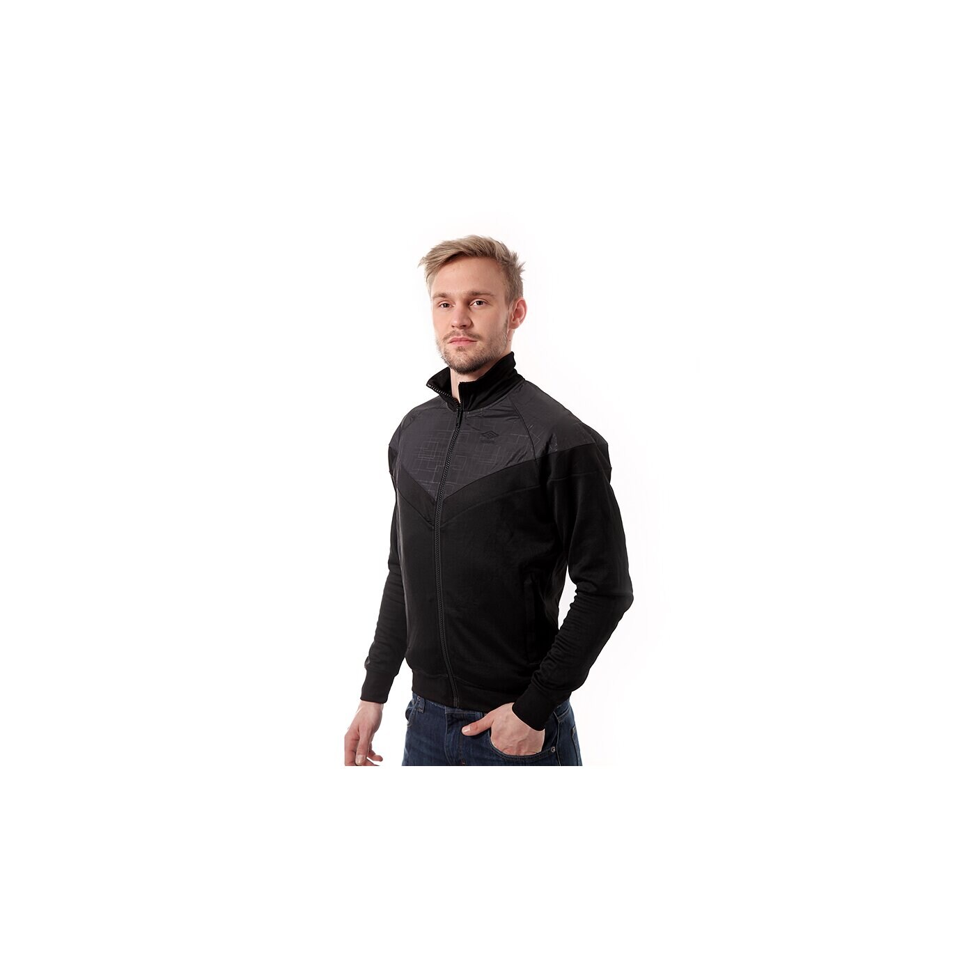 Bluza męska UMBRO  BLUZA TORES ul14blm02001 kolor czarny
