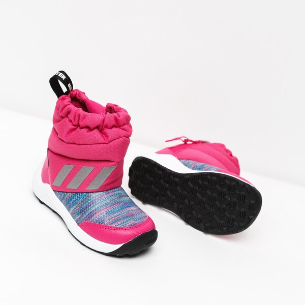 Buty trekkingowe dla dzieci ADIDAS RAPIDASNOW BTW I ah2607 kolor różowy