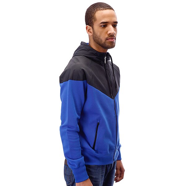 Bluza męska NIKE BLUZA WINDRUNNER FZ HOODY 510139403 kolor niebieski