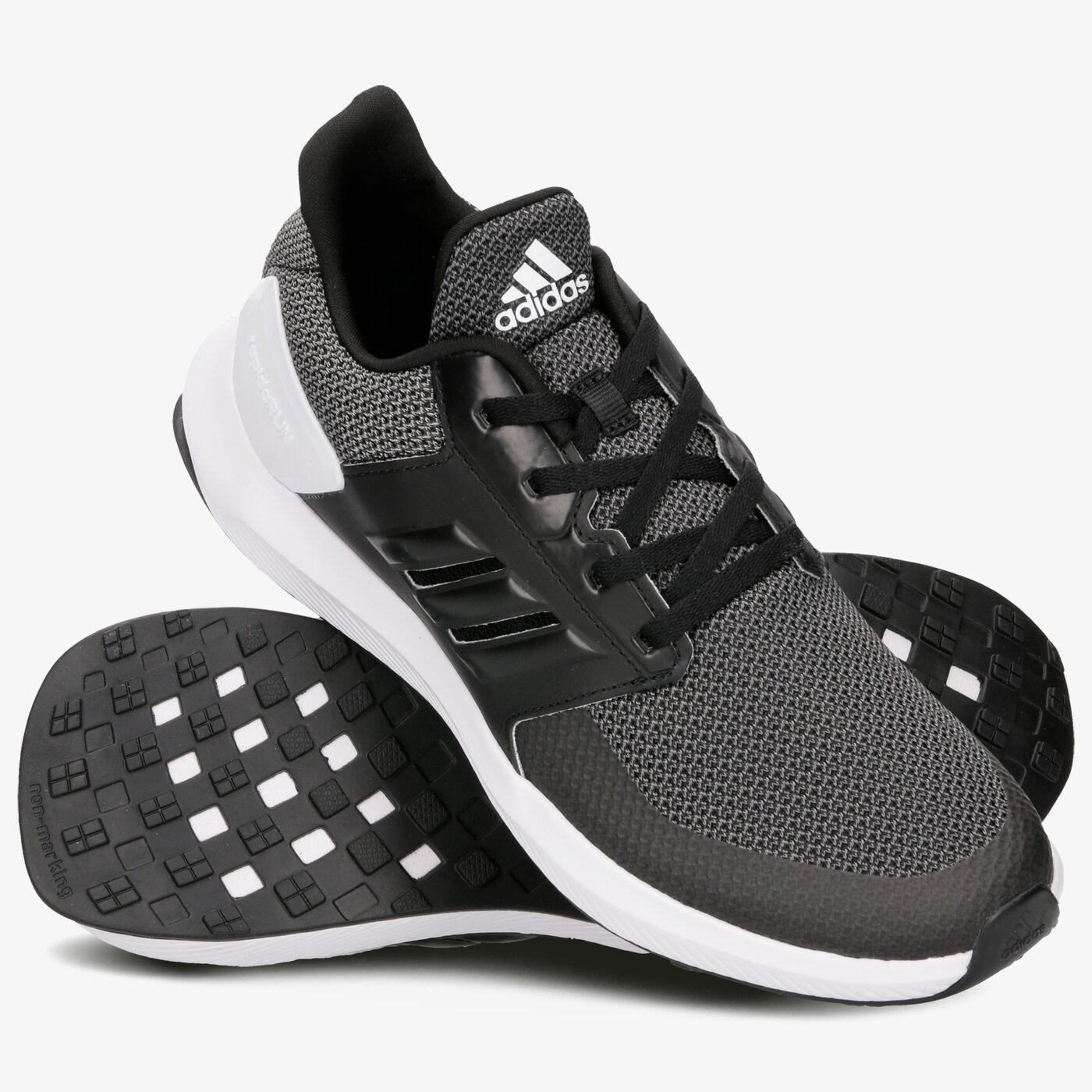 Buty do biegania dla dzieci ADIDAS RAPIDARUN K f35888 kolor czarny