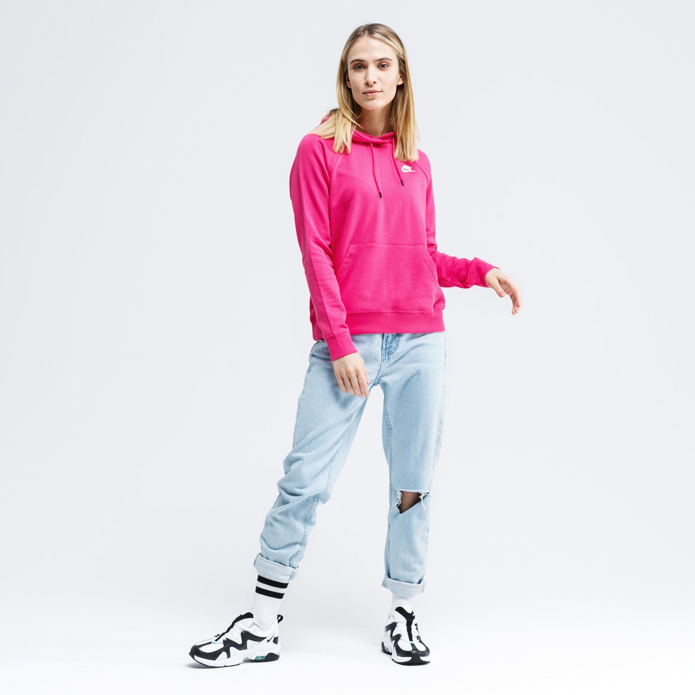 Bluza damska NIKE BLUZA Z KAPTUREM W NSW PREP JDI bv4124-674 kolor różowy