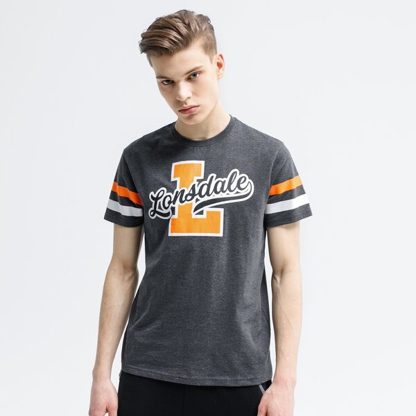 Koszulka męska LONSDALE T-SHIRT FRAMLINGHAM 115002-1036 kolor szary