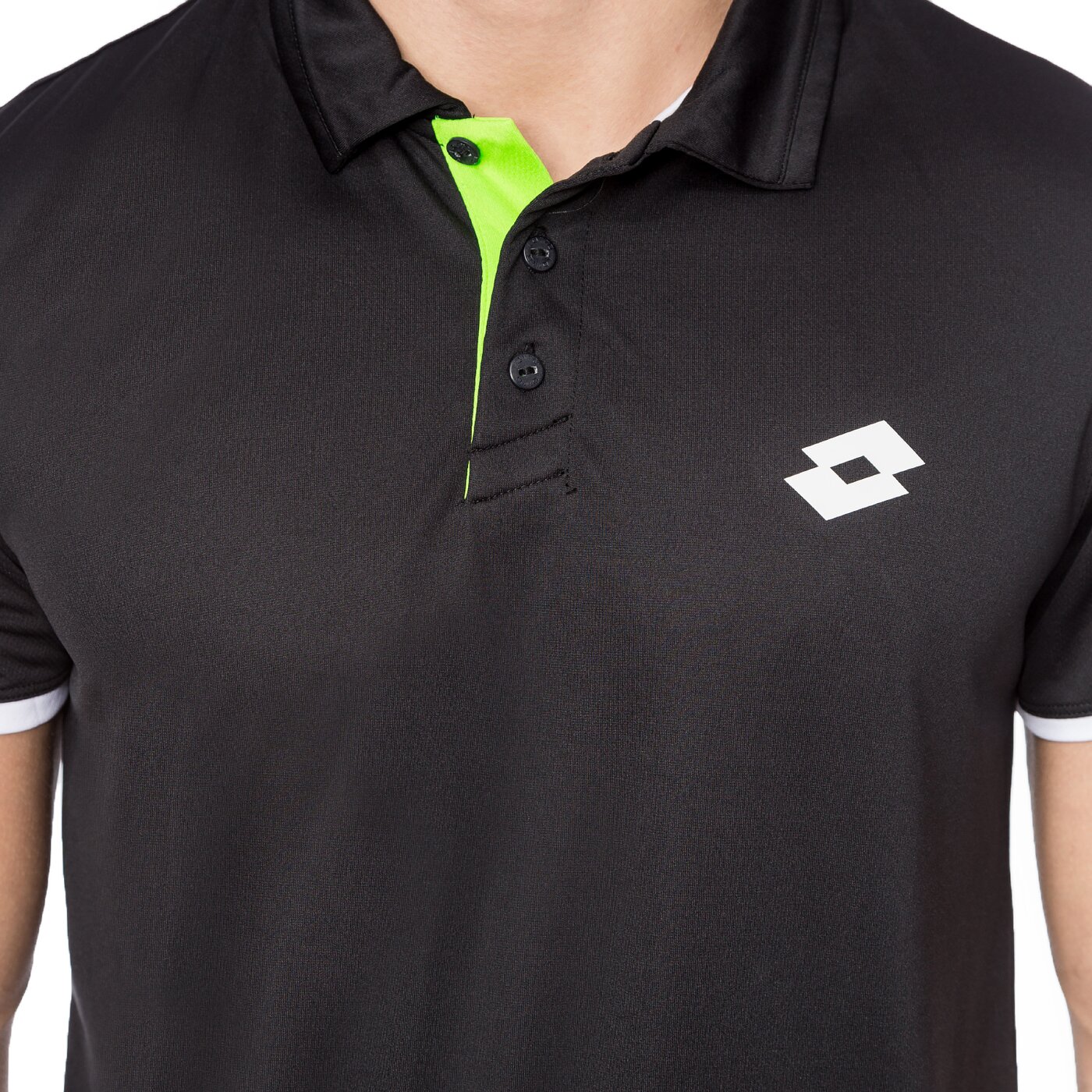 Koszulka polo męska LOTTO POLO LOB r1377 kolor czarny