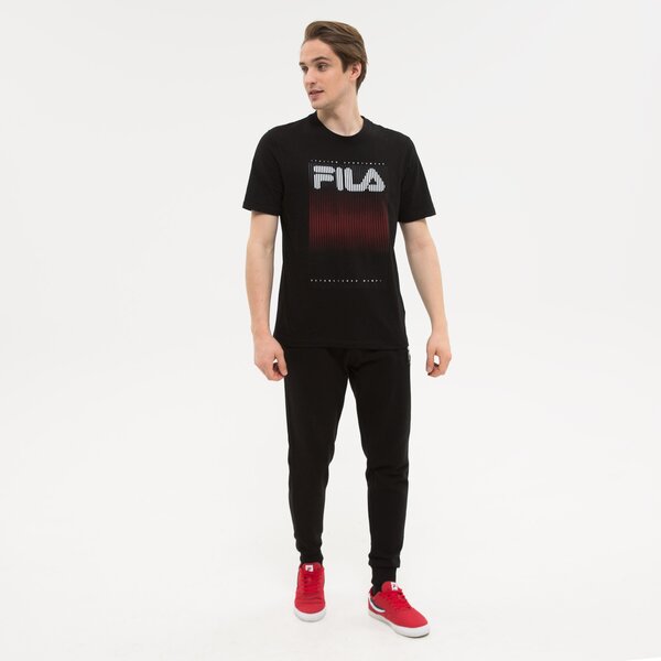 Koszulka męska FILA T-SHIRT CEDRICK fw22spm031000 kolor czarny