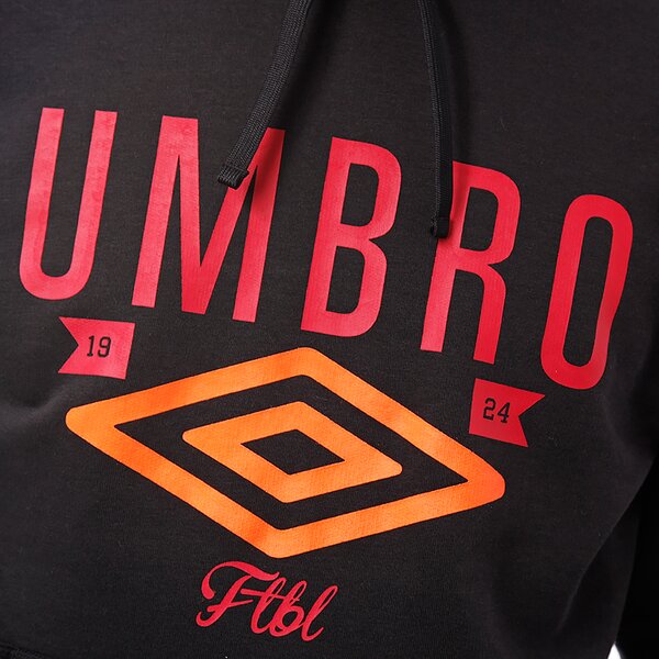 Bluza męska UMBRO BLUZA GRC FTBL OH HD TOP 62514u060 kolor czarny
