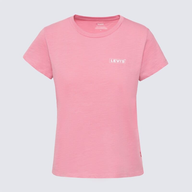 LEVI'S T-SHIRT GRAPHIC AUTHENTIC TSHIRT PINKS
