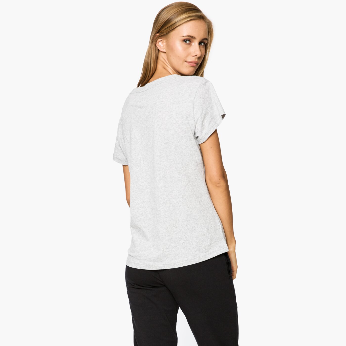 Koszulka damska PUMA T-SHIRT SS ATHLETIC W 59239104 kolor szary