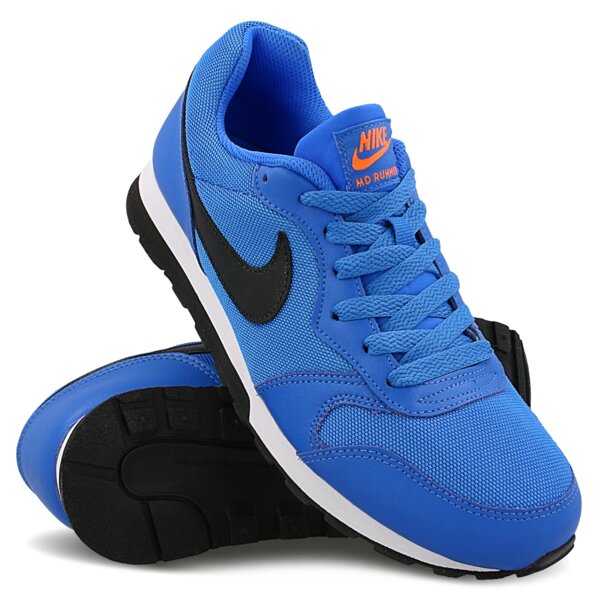 NIKE MD RUNNER 2 (GS) 807316401 kolor niebieski