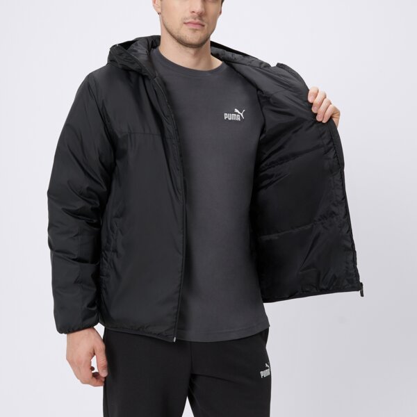 Kurtka zimowa męska PUMA KURTKA ESS LIGHT PADDED 68829601 kolor czarny