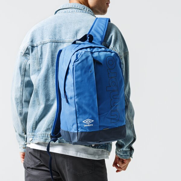 Plecak damski UMBRO PLECAK ESSENTIAL BACKPACK 30722u-eam kolor niebieski