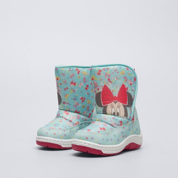 Buty trekkingowe dla dzieci DISNEY MINNIE SNOWBOOT INF q323sldca26 kolor zielony