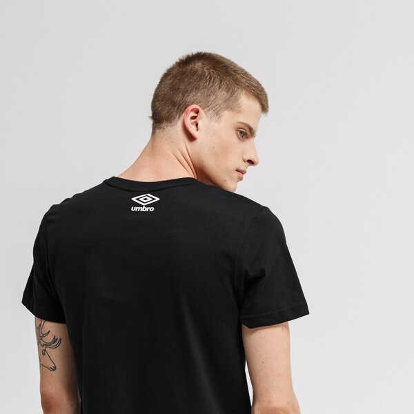 Koszulka męska UMBRO T-SHIRT NICKOLAS ul39tsm27001 kolor czarny