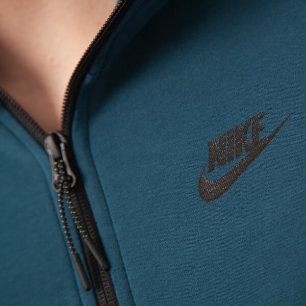 Bluza damska NIKE BLUZA TECH FLEECE FZ HOOD 617152483 kolor zielony