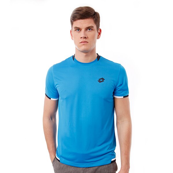 Koszulka męska LOTTO T-SHIRT LOB q8724 kolor niebieski