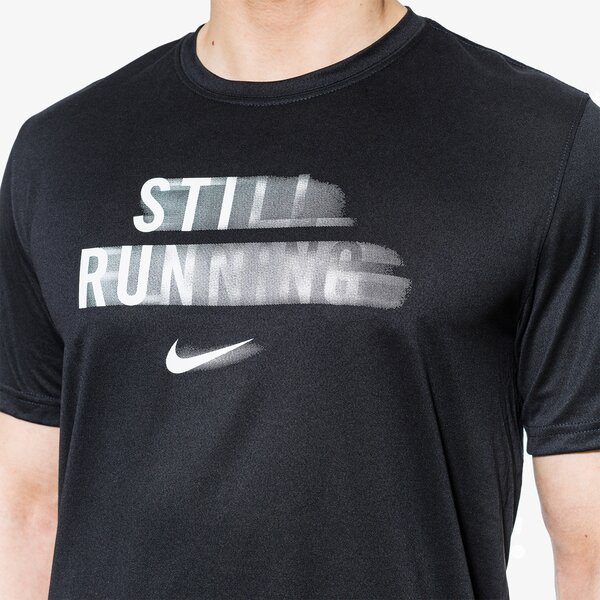 Koszulka męska NIKE T-SHIRT SS M NK DRY LGD FAST LIFE 891708-010 kolor czarny