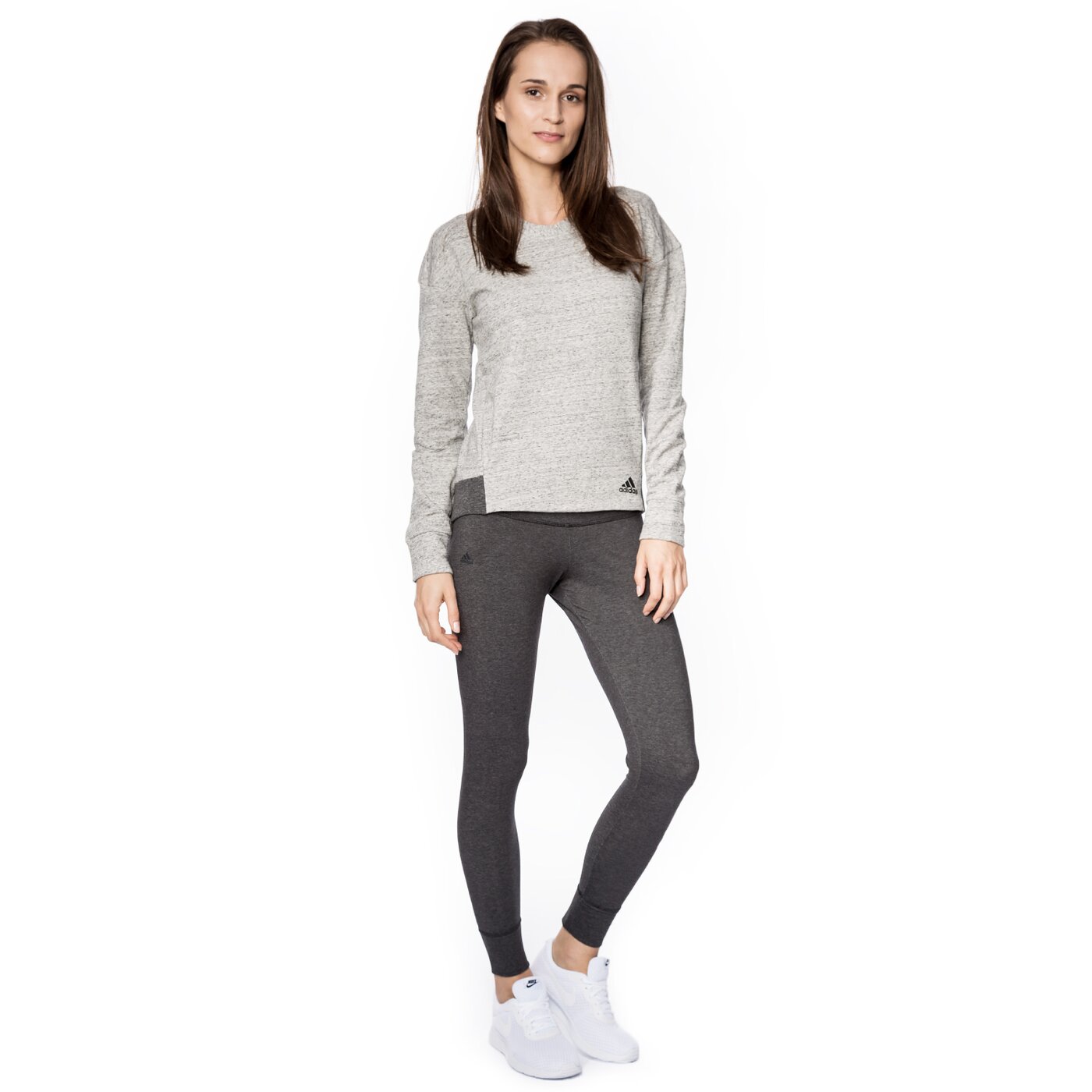 Bluza damska ADIDAS BLUZA CO FL SWEAT s93954 kolor szary