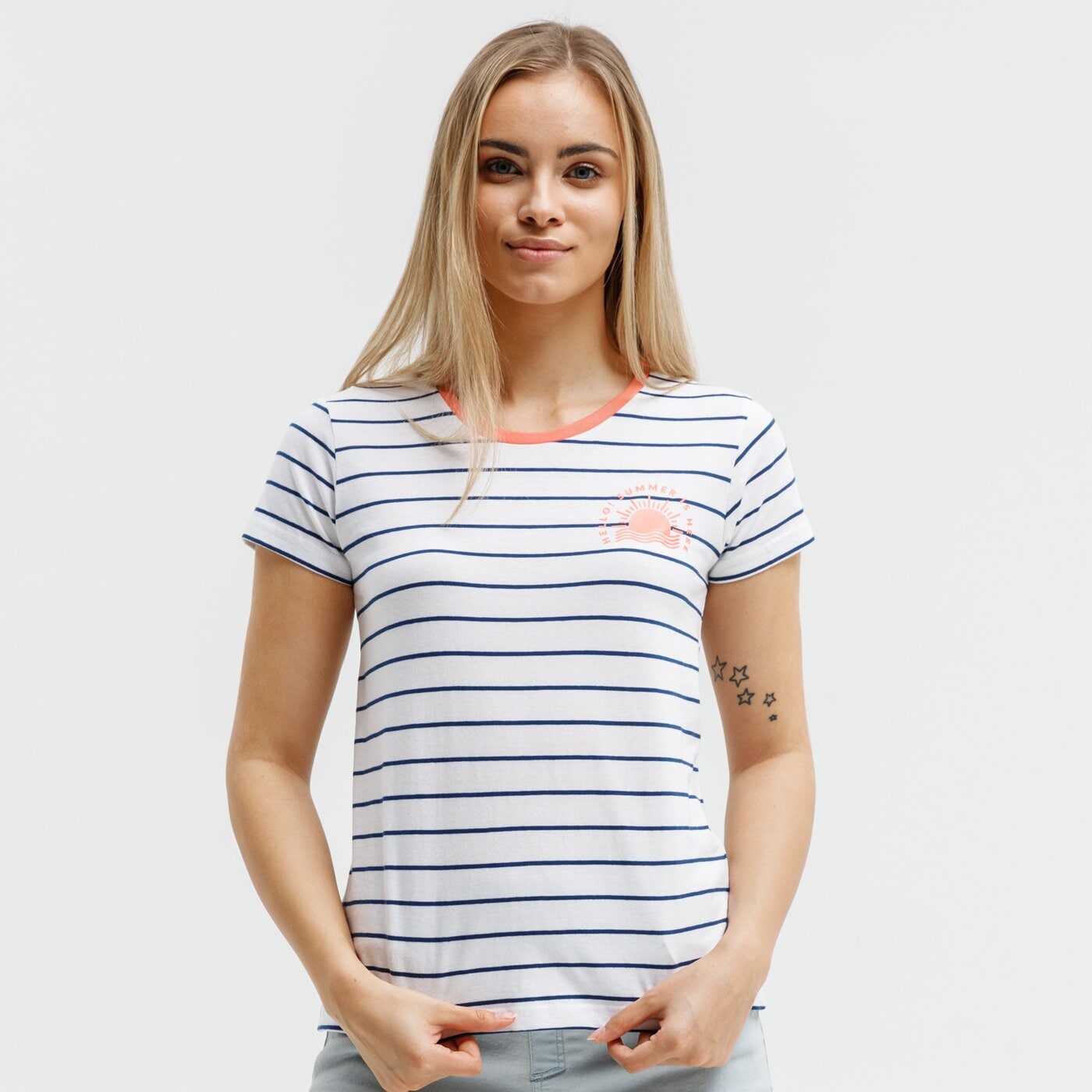 Koszulka damska UP8 T-SHIRT PELOSA up121tsd19001 kolor biały