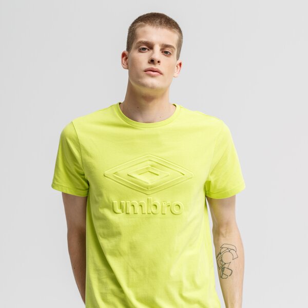 Koszulka męska UMBRO T-SHIRT SEAN ul39tsm24004 kolor żółty