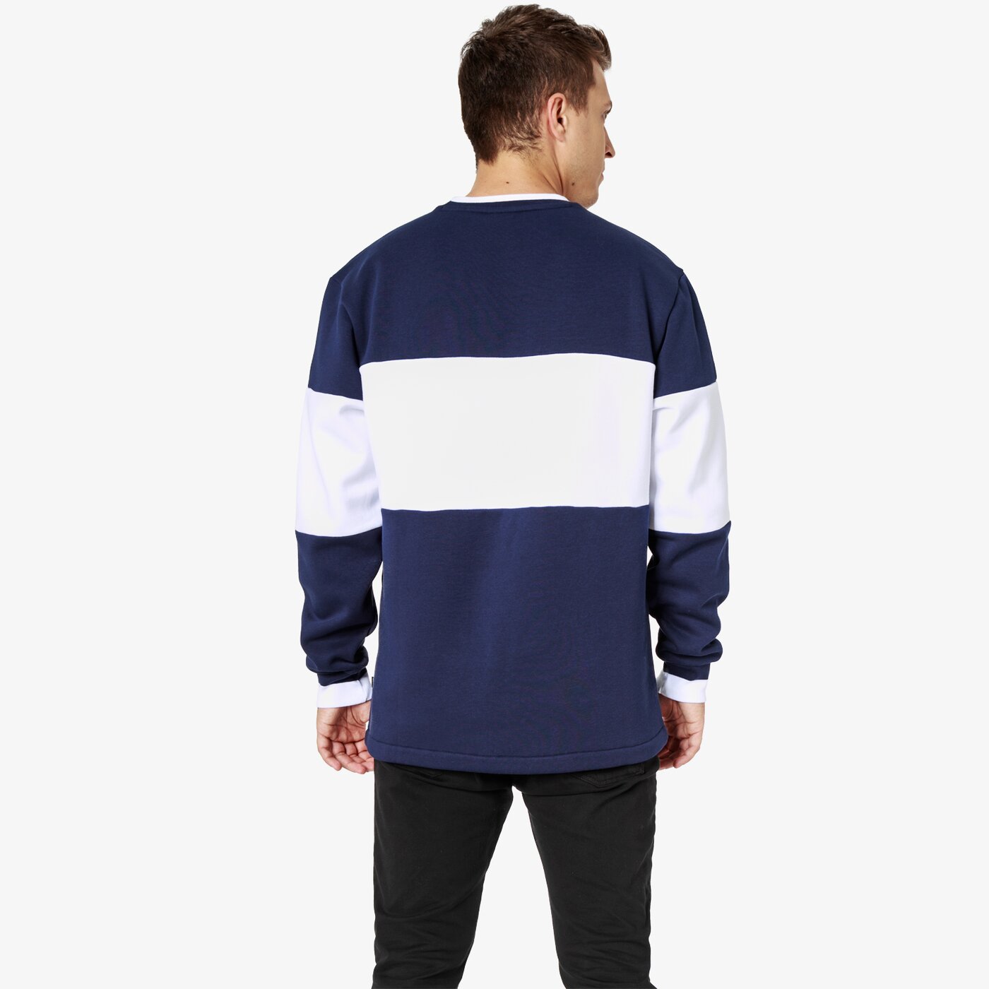 Bluza męska PUMA BLUZA REBEL BLOCK CREW FL 85239906 kolor granatowy