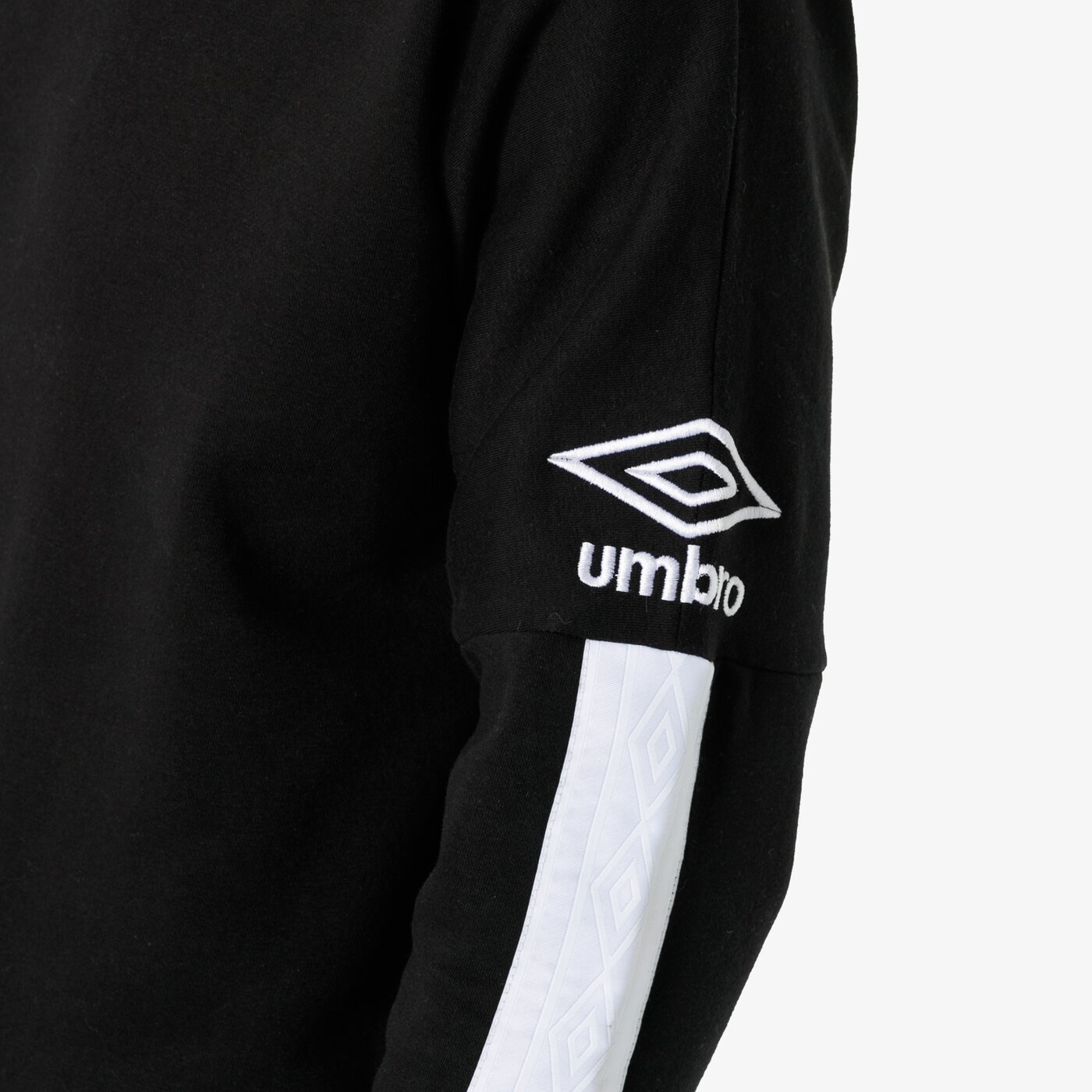 Bluza męska UMBRO BLUZA DROPPED SHOULDER 65624u-060 kolor czarny