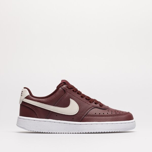 Buty sportowe damskie NIKE COURT VISION LOW NEXT NATURE dh3158-601 kolor bordowy