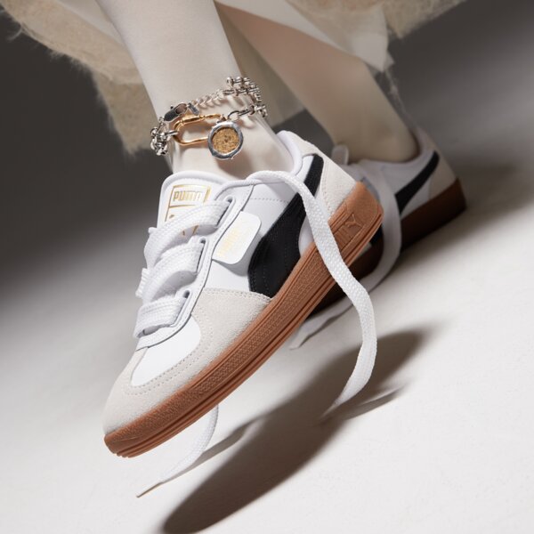 Buty sportowe damskie PUMA PALERMO WIDE LACE  40210901 kolor biały