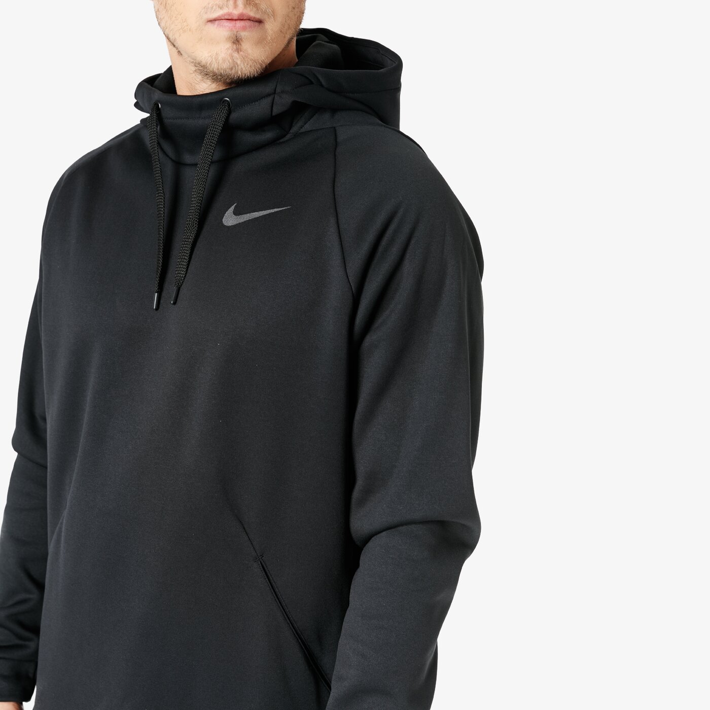 Bluza męska NIKE BLUZA THRMA HD PO 932022-010 kolor czarny