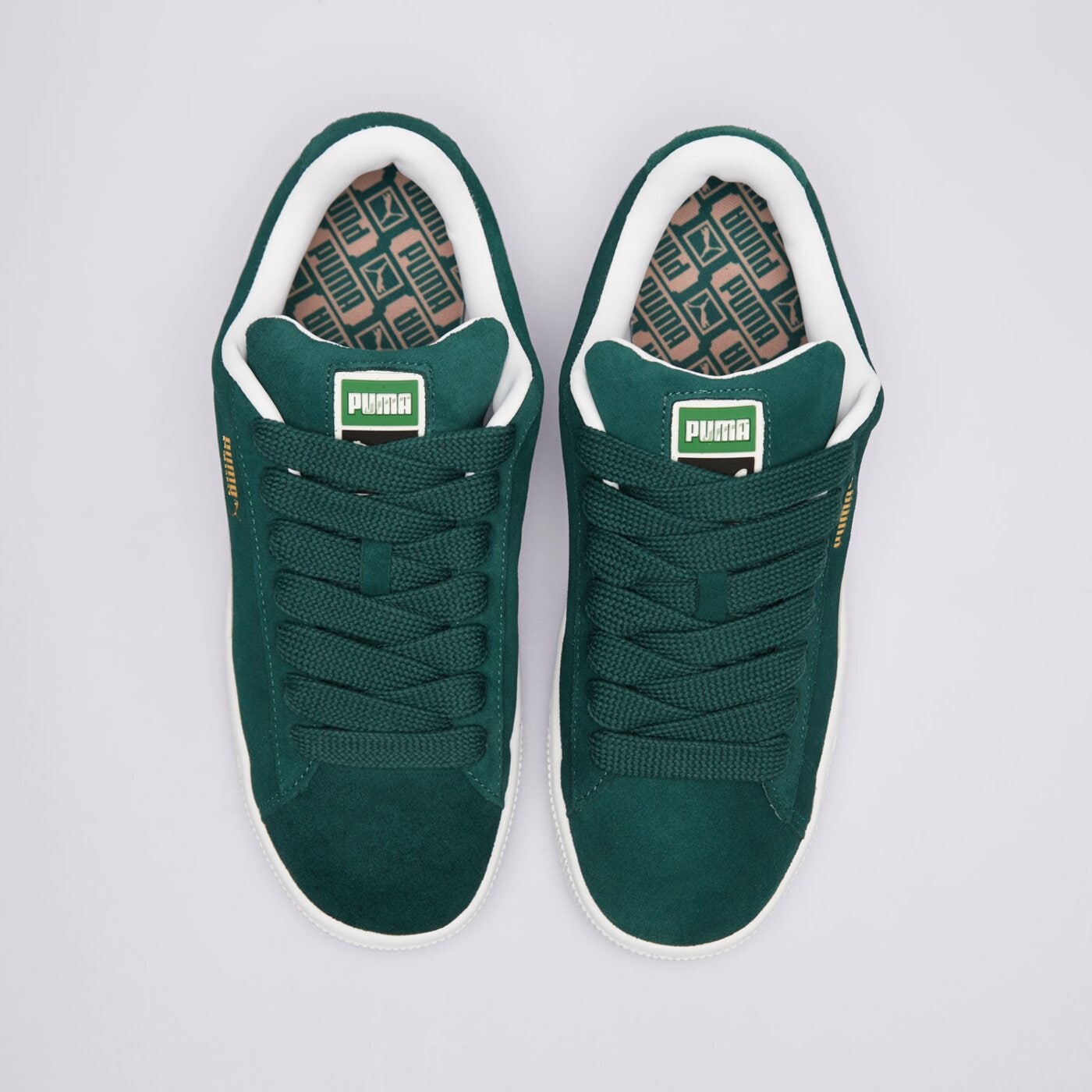 Buty sportowe męskie PUMA SUEDE XL  39520521 kolor zielony