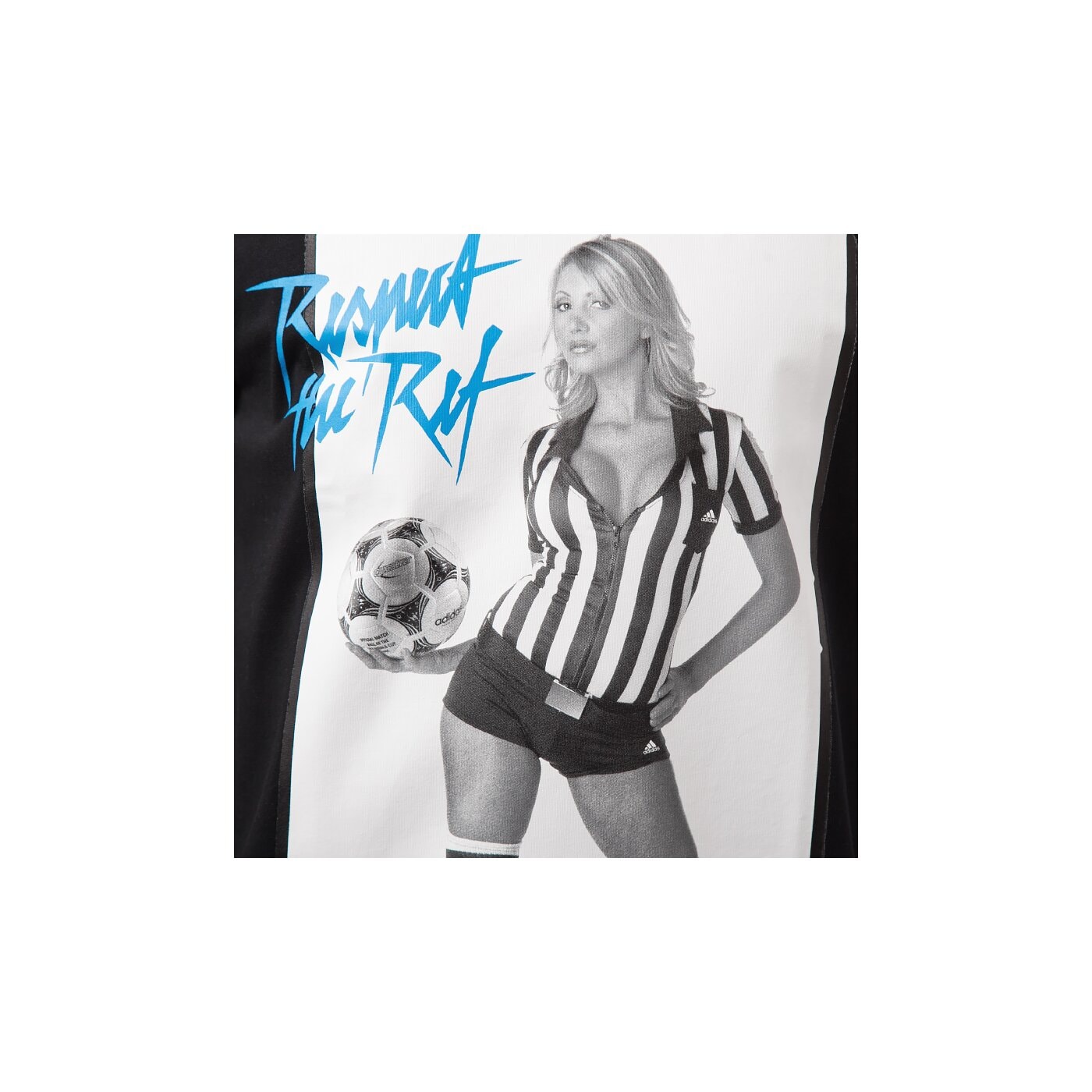 Koszulka męska ADIDAS T-SHIRT RESPECT THE REF s21539 kolor czarny