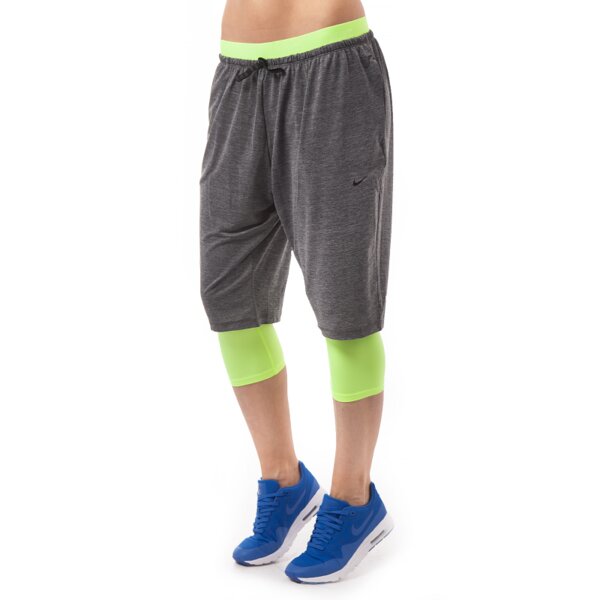 Spodnie dresowe damskie NIKE SPODNIE PRO INSIDE BALLER 11 643322032 kolor szary
