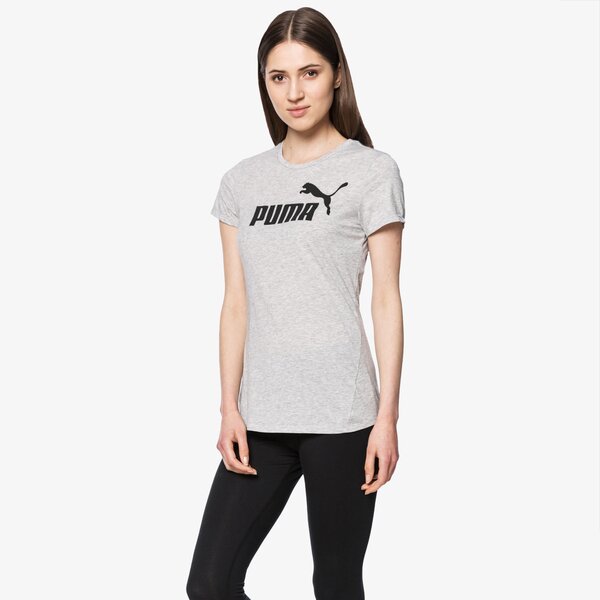 Koszulka damska PUMA T-SHIRT SS ESS NO1 TEE HE 83839904 kolor szary