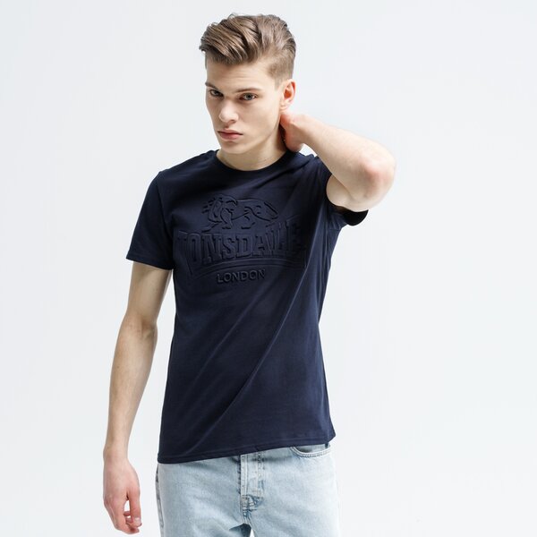 Koszulka męska LONSDALE T-SHIRT BROMPTON 115067-3076 kolor granatowy