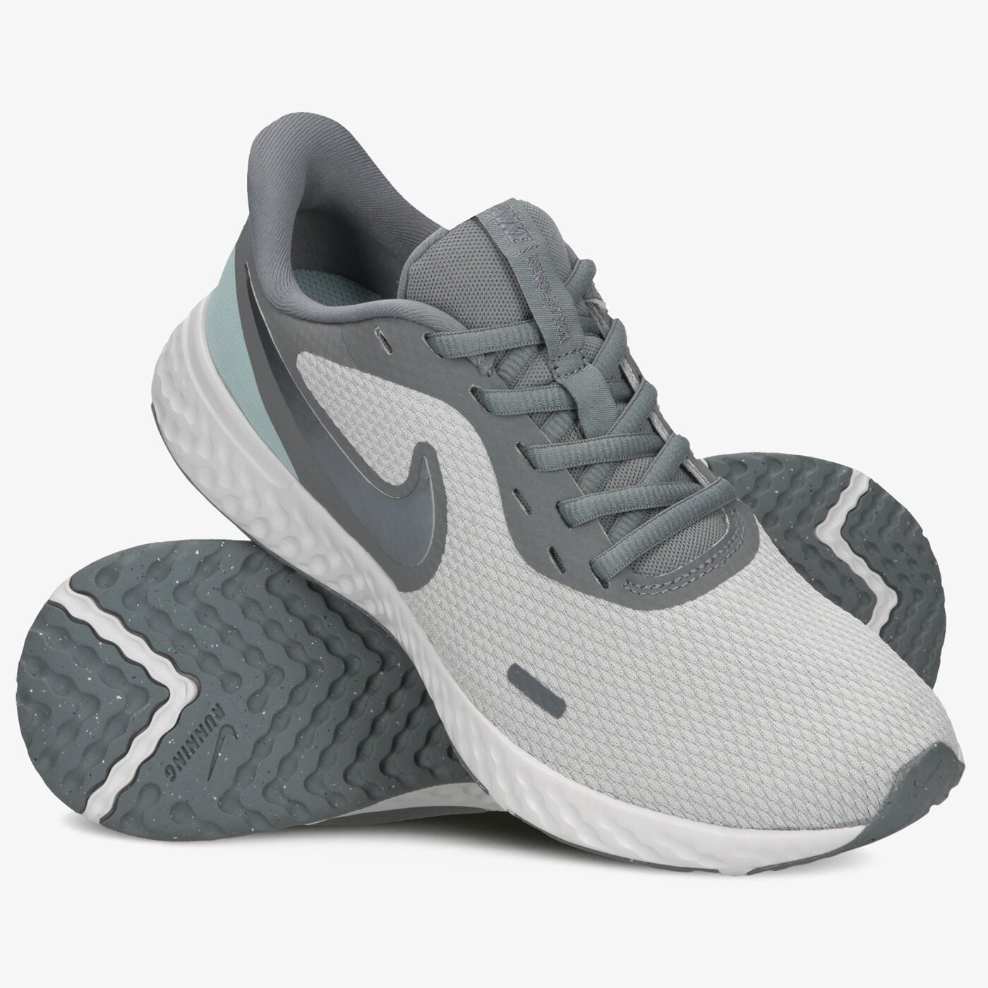 Buty do biegania damskie NIKE REVOLUTION 5 bq3207-006 kolor szary