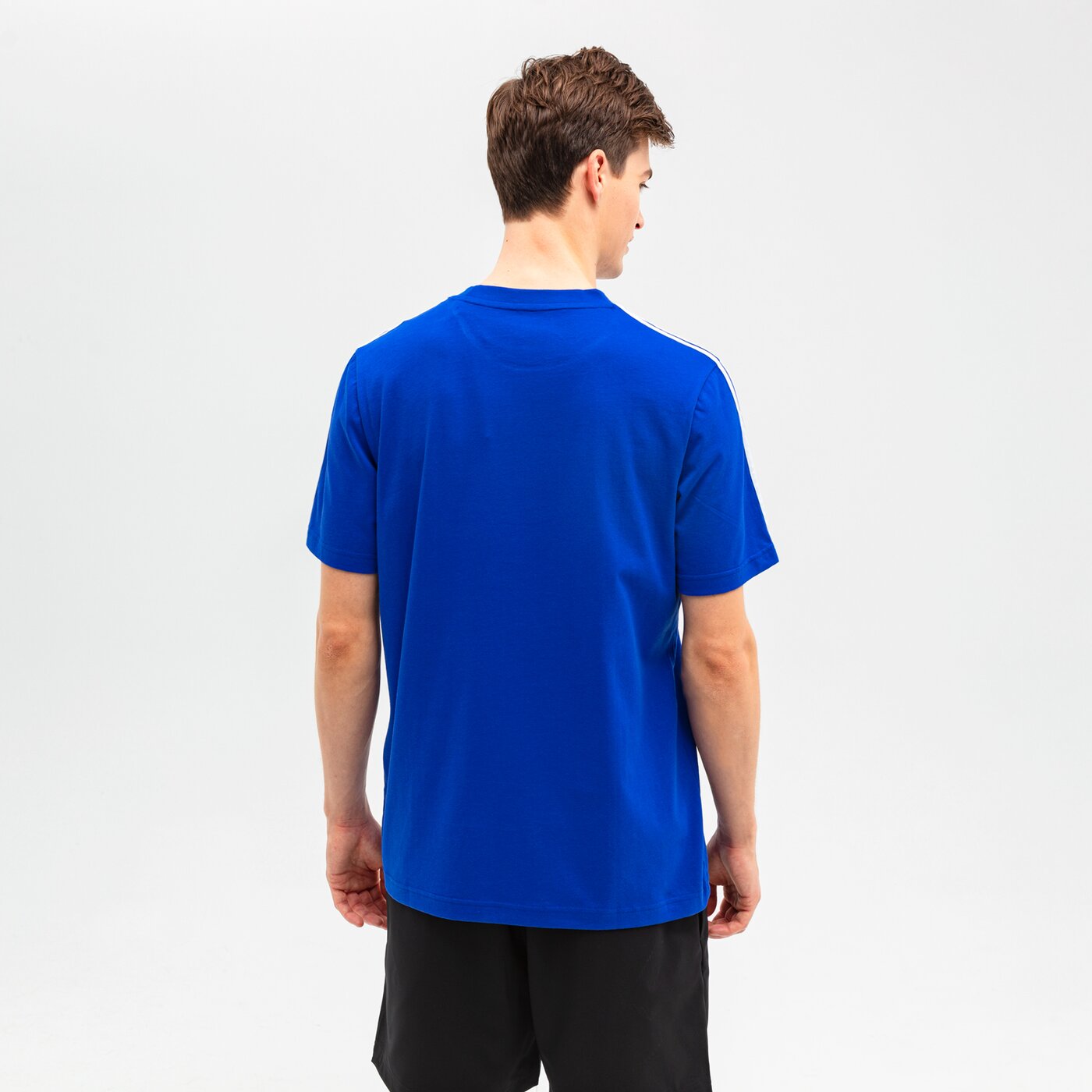 Koszulka męska ADIDAS T-SHIRT SS M 3S SJ T h12177 kolor niebieski
