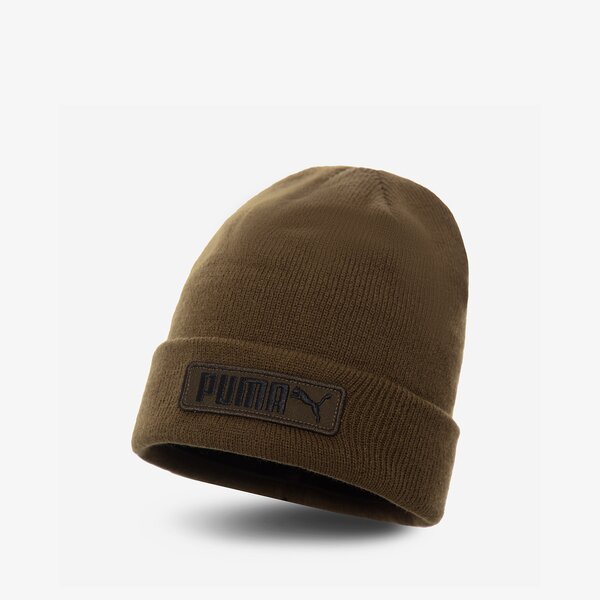 Czapka zimowa damska PUMA CZAPKA CLASSIC CUFF 023434 08 kolor khaki