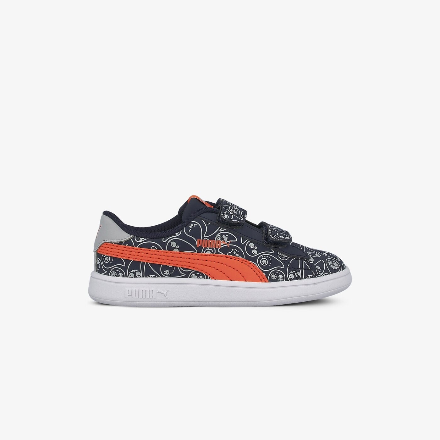Buty dziecięce PUMA SMASH V2 MONSTER FAMILY V INF 37119202 kolor granatowy